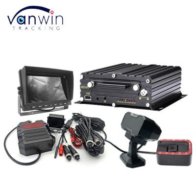 China 4CH 1080P SD MDVR Real Time Monitoring and Tracking 4G AI ADAS DMS Mobile DVR For Bus Truck CCTV System for sale