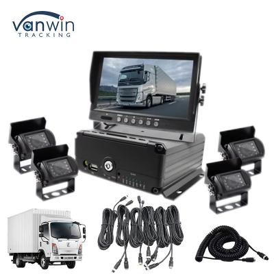 China Car Black Box Camera Car DVR SIM SD Card Truck Car Recording Instrument MDVR Front And Rear Cameras Used For Bus Box for sale