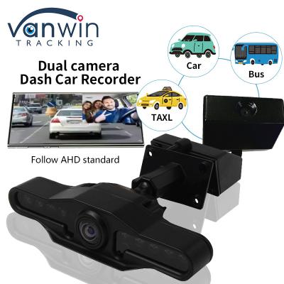 China 2 Cameras Lens 2.9 Inch AHD Dash Cam Recorder With Super Wide Angle Dual Lens Video Recorder for sale