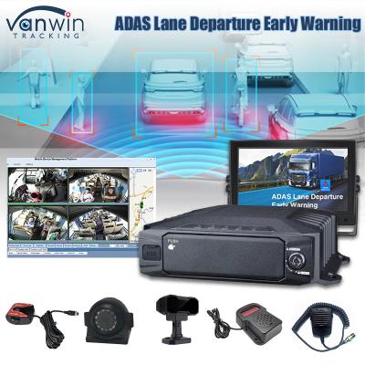 China 8CH 1080P Ai HDD Mobile DVR Real Time Monitoring And Tracking 4G Ai Adas DMS MDVR CCTV-systeem Te koop