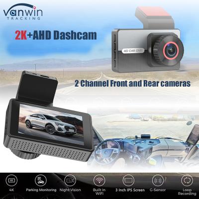 China 2K 1080P Dual Dash Cam WiFi APP Control Night Vision Parking Monitor G-Sensor For Car for sale