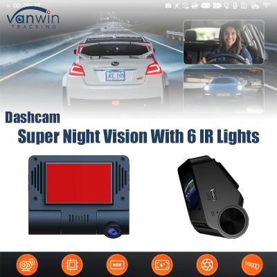 China 4G Dual Lens Dash Cam with Live GPS 4K Front & Rear Recorder Car Dash Cam Black Box for sale