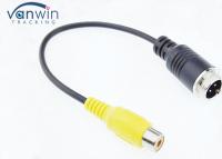Cina Connettore di aviazione di 4 accessori di Pin DVR all'adattatore di RCA per l'inversione macchina fotografica/monitor in vendita