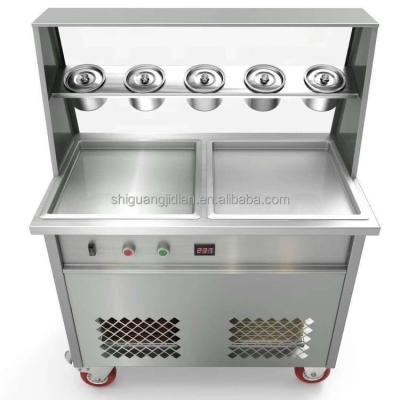 China Hotels fried ice cream machine commercial fried fried yogurt machine fried ice cream milk ice cream machine for sale