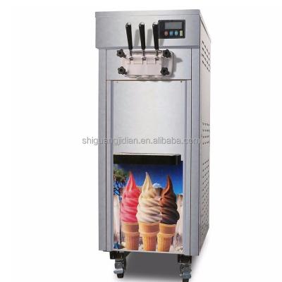 China Snack factory automatic soft ice cream machine for sale and the ice cream machine hot sale fried ice cream machine and three exports for sale