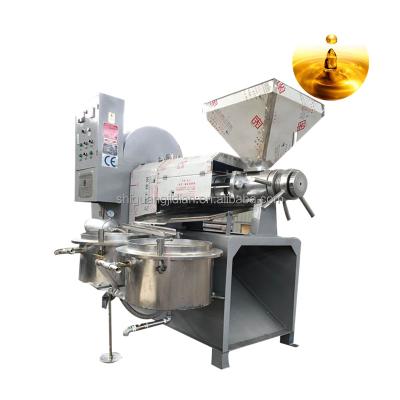 China Vegetable processing plant automatic extraction hot sale baobab flax seed rice bran soybean rosehip oil press for sale