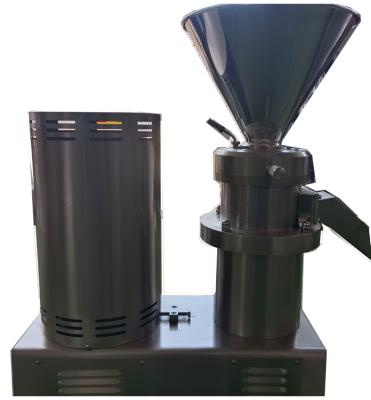 China High Quality and Top Vegetable Processing Plant Sales Horizontal Peanut Butter Maker Jam Dough Grinding Making Machine for sale