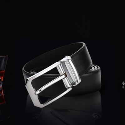 China High Quality Custom Colored Men's Leather Belt With Buckle Anti-scratched Soft Genuine Leather Belts For Casual Wear for sale