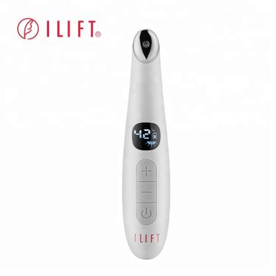 China 2018 New Eye Wrinkle Reducer Anti-Puffiness Red Photons Warm Eye Massager Eye Bag Removal Machine for sale