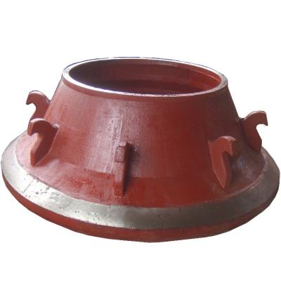 China High quality cement factory iron mining concave and mantle bowl liner for telsmith cone crusher parts for sale