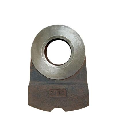 China Wear Resistance Crushing Factory High Chrome Manganese Steel Impact Crusher Wear Parts Hammer Head Shredder For Hammer Mill for sale