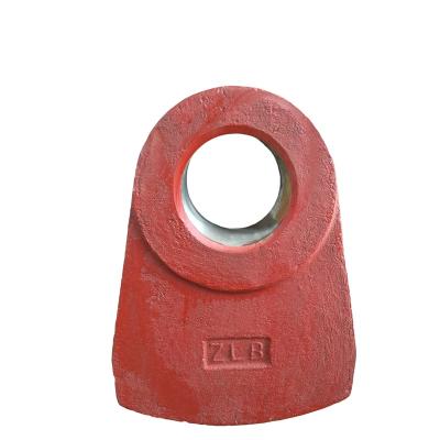 China Hot Selling Competitive Price Wear Resistance Sand Casting Mn18Cr2 Hammer Mills Reversible Hammer Crusher Long Wear Life Spare Parts For Mesto Part for sale