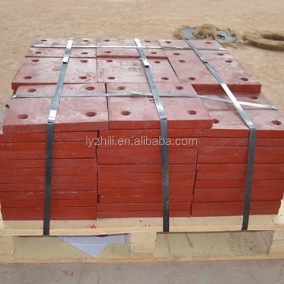 China Industry cement factory directly selling heavy duty mill ball mill liner alloy chrome wear resistance liner plate for sale