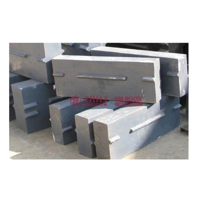 China Factory ZHILI Casting Manufacturer Cement Blow Bar High Chrome with Ceramic for 1315 Impact Crusher Parts for sale