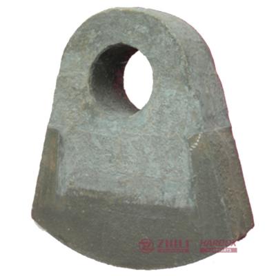 China Impact Hardness Cooperation With Hardox Long Service Life Alloy Hammers Head For Crusher Hammer for sale