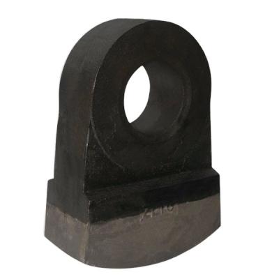 China Impact Toughness Crushing Hammer Crusher Hammer Mill Beater Optimum Spare Parts for sale