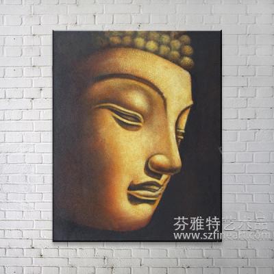 China Abstract Wall Art Canvas Oil Buddha Painting for sale