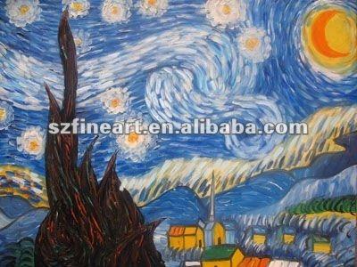 China World Famous Impressionist Museum Quality Painting Reproduction Of Vincent Van Gogh Oil Painting for sale