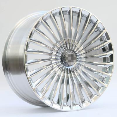 China Wholesale Custom Aluminum Alloy A6061-T6 Car Wheels Polishing Forged Alloy Wheel for sale