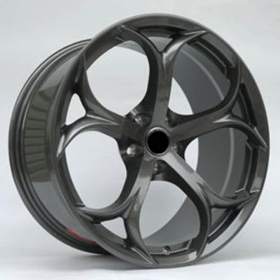 China Glossy Black A6061-T6 Aluminum Alloy China Rims Alloy Aluminum 16 Inch 5 By 112 Wheels E Rims for sale