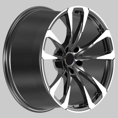 China Lamborghini 5 Spoke Luxury Forged Rims 22 Inch 5x130 Wheels Rims Aluminum Rim for sale