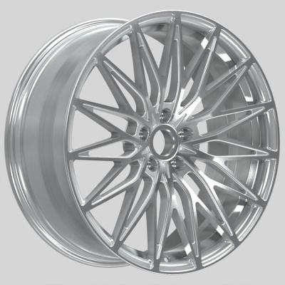 China Luxury Performance Wheel Brushed Car Aluminum Alloy Wheels 19 Inch Forged Rims 19 x 8.5 Passenger Car Wheels for sale