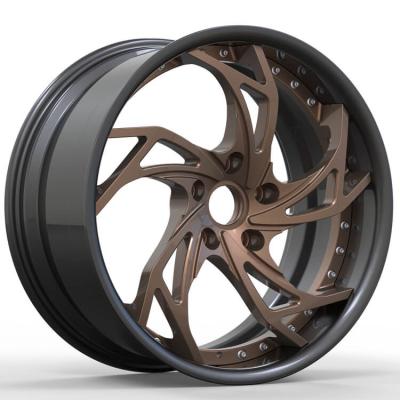 China A6061-T6 Aluminum Alloy Manufacturer Vehicle Forged Rims Concave Wheel Barrel Car Aluminum Alloy Wheels 18 Inch for sale