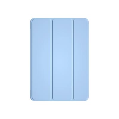 China Light Weight And Drop Resistant Ultrathin Triplex Leather Case For Ipad Mini 4/5 Case for sale