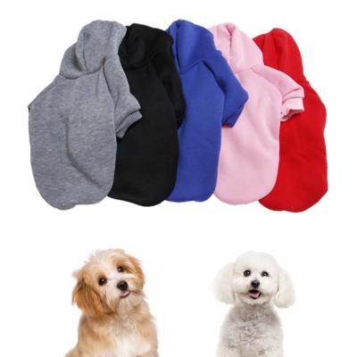 China Viable Wholesale Multicolored Simply Soft Empty Dog Hoodie Para de ropa perros dog sweater pet clothes for sale