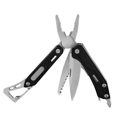 China Unrated 9 in 1 Multi Head Chain Pliers Style Multitools Hand Tools Knife Pliers Combination with Mini Tools for sale