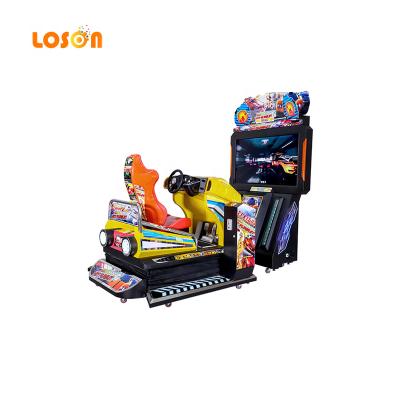 China Plastic+metal Large furious fight fast and furious motion dynamic 3d 4d driving outrun car simulator racing arcade coin game machine for sale