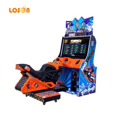 China Plastic+metal Snow cross drift driving coin operated 3d manx tt simulator motor bike racing car motorcycle moto gp arcade gaming machines for sale