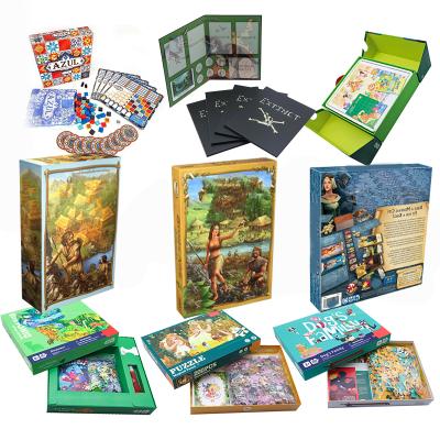 China PAPER Accept Custom Wholesale Family Board Games Printing Card Game Manufacturer for sale