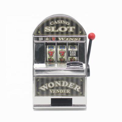 China Mini Coin Operated Metal Mini Lucky 7's Credit Union Casino Slot Machine Indoor Game for sale