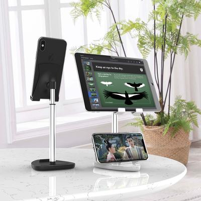 China Adjustable Desktop Waist Phone Holder Table Phone Tablet Holder Stand Phone Desk Stand For Live Stream for sale