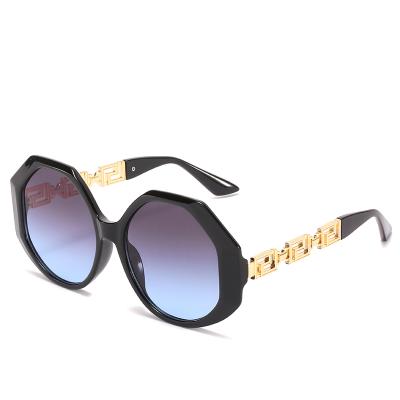 China Fashion Sunglasses CIA New Style Trendy Polygon Shaped Sunglasses Women 2021 for sale