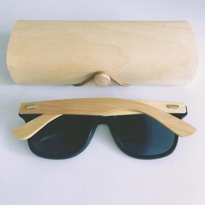 China Sunglasses Packing Fashion Eco-Friendly Bamboo Eyeglass Sunglass Case Packaging Logo Glasses Packing Sunglasses Box Custom Made for sale