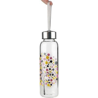 China 330ml Glass Sustainable Soda Water Bottle for sale