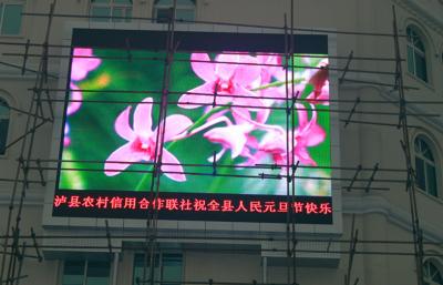 China 1000cd/㎡ P10mm Outdoor SMD Led Display for sale