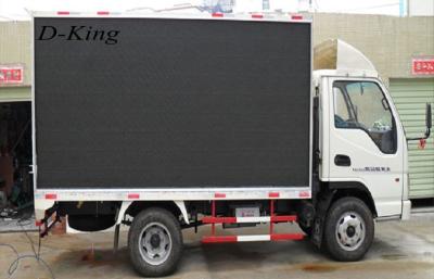 China Commercial Moving P12 Truck Mounted LED Display For Road Show , 6944/㎡ Pixel Density for sale