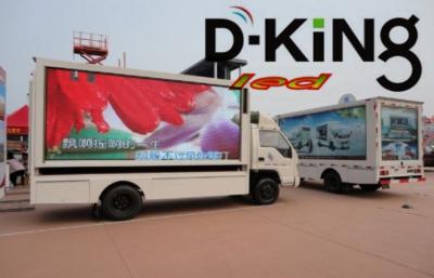 China 110°View Angle P10 Vehicle Truck Mounted LED Display Full Color 160 * 160mm for sale