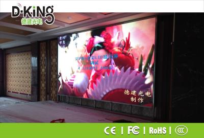 China El panel llevado interior Quakeproof comercial de la pantalla de P6mm para hacer publicidad en venta