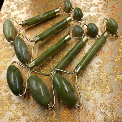 China Convenient Jade Roller For Face Gua Sha Scrapping Massage Tool Eye Roller Liters Facial Roller for sale