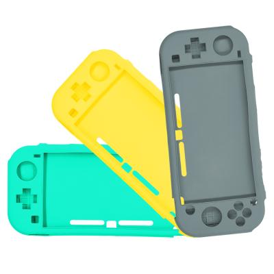 China Soft Silicone Case Shock Proof Grip Switch Lite Case Cover Device Skin For Nintendo Switch Lite for sale