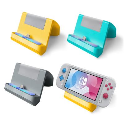 China New ABS Portable Charging Station Gam Host Holder Charger Dock Stand For Nintendo Switch Lite Console for sale