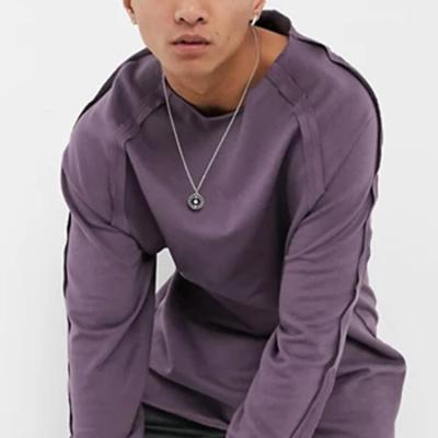 China Wholesale New Arrival Regular Men's Classic Fashion 100% Cotton Top Quality Sleeve Breathable Sweatshirt Breathable Sweatshirt for sale