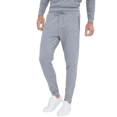 China Factory Wholesale Anti-wrinkle Men Pocket Leg Pants Workout Sweatpants Slim Fit Joggers With Zippers for sale