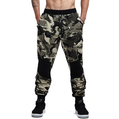 China Wholesale Custom Logo Athletic Loose Fit Jogging Anti-wrinkle Cotton Pants Men's Joggers Camouflage Sports Tracksuit for sale