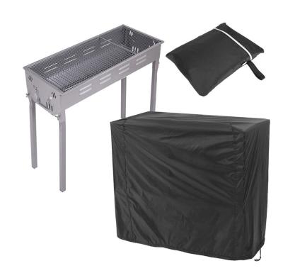 China ZX09 China Manufacture Professional Outdoor Long Black Barbecue Dust Cover for sale