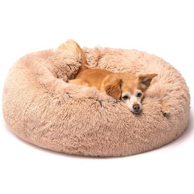 China Travel OEM Customize Plush Pet Nest Bed For Cats Dogs , Soft Nest Kennel Bed for sale